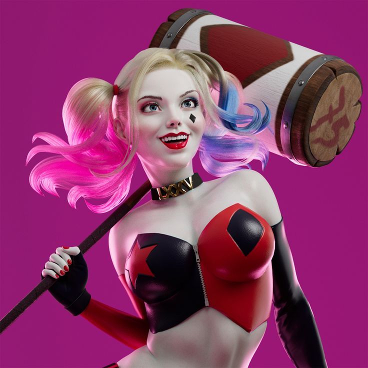 Harley Quinn by Ivan Bezuglov | Xgen, Superhero, Wonder woman