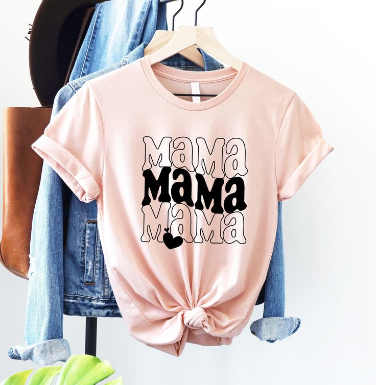 Mama Shirt, Mothers Day Shirt, Mom Shirt, Mom Life Shirt, Funny Mom Shirt, Gift for Mom, Mothers Day Gift, Mama Tshirt, Shirt for Mom HOW TO PLACE YOUR ORDER * Choose your t-shirt color * Choose your size * Choose your design&text color * PLEASE make sure all your order's steps PRODUCT DESCRIPTION T-shirt feels soft and light, with just the right amount of stretch. It's comfortable and the unisex cut is flattering for both men and women. * Solid colors are 100% combed and ring-spun cotton * Ash color is 99% combed and ring-spun cotton, 1% polyester * Heather colors are 52% combed and ring-spun cotton, 48% polyester * Athletic and Black Heather are 90% combed and ring-spun cotton, 10% polyester * Heather Prism colors are 99% combed and ring-spun cotton, 1% polyester * Fabric weight: 4.2 oz/ Flowers Template, Orbicular Jasper, Mama Tshirts, Funny Mom Shirt, Photo Care, Stone Ocean, Design Text, Mom Life Shirt, Funny Mom Shirts