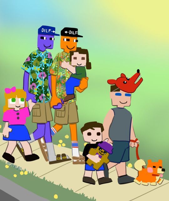 Aftons + Emilys (William Afton,Elizabeth Afton,Henry Emily,Charlie ...