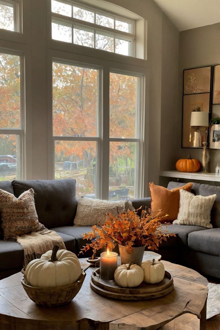 Fall Furniture , Autumn Cozy Fall ,Decor Easy Fall ,
Decor Neutral Fall ,Decor Fall ,Decor Inspiration ,Fall Decor Ideas Gray Sofa Fall Decor, Cashmere Living Room Decor, Simple Fall Decor Living Room Cozy, Fall Living Room Grey Couch, Dark Grey Couch Fall Decor, Simple Fall Living Room Decor, Cozy Fall Aesthetic Decor, Autumn House Decor Living Room, Autumn Aesthetic Living Room