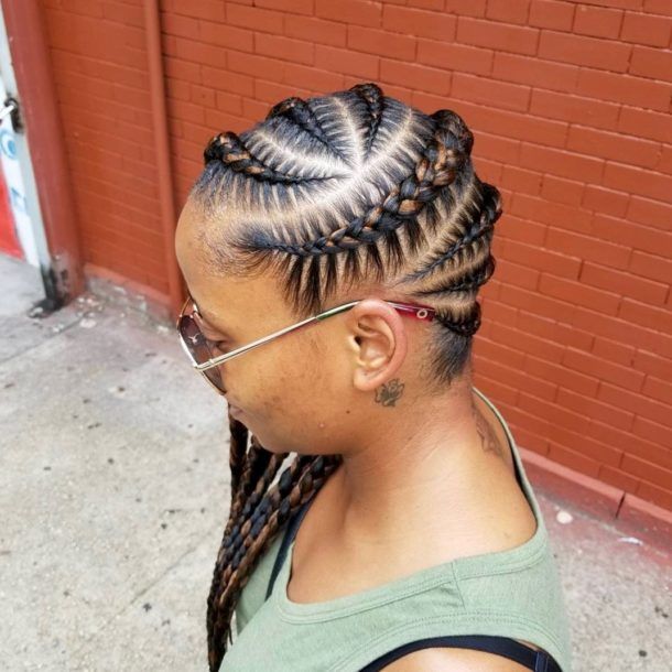 braid hairstyles 2018 40 ghana box goddess lemonade cool braids braided black with weave