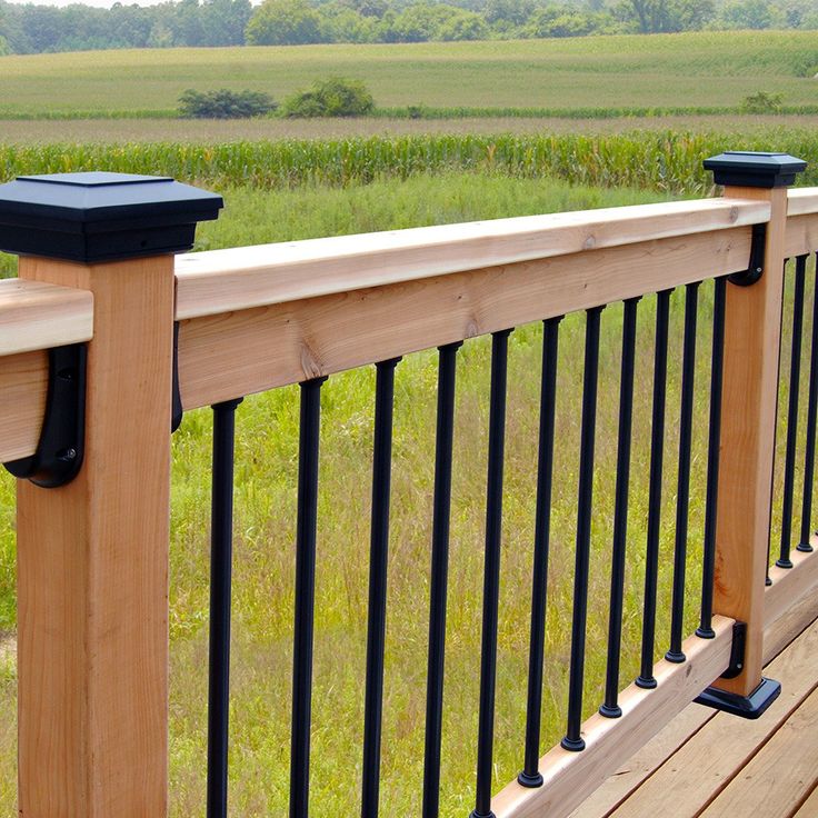 Aluminum Round Balusters 32" 100 Pack Deck railing design, Deck