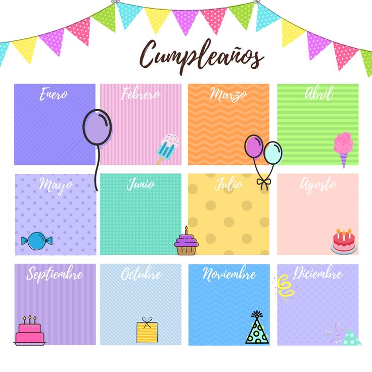 Calendario de cumpleaños