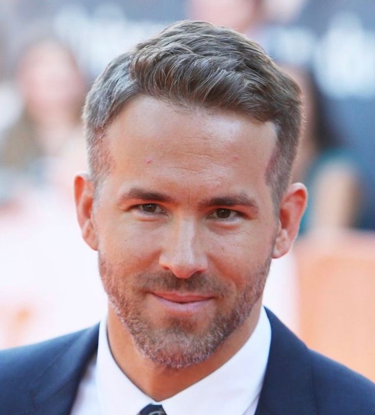 Ryan Reynolds Ryan Reynolds Hair, Deadpool Haircut, Ryan Reynolds Haircut, Ryan Reynolds Deadpool, Caesar Haircut, High And Tight Haircut, Hair Men Style, Classic Mens Hairstyles, Hair Cuts 2017