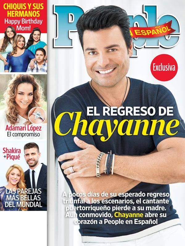 a magazine cover with a man smiling on the front and in spanish, which reads people