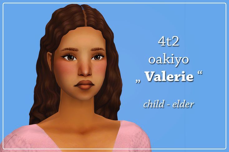 Valerie hair in 2024 | Sims 2 hair, Sims hair, Sims 2