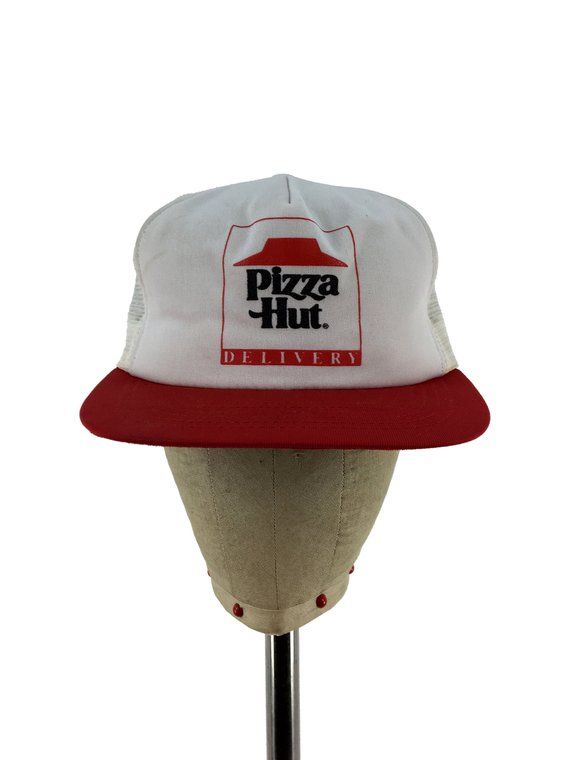 Vintage Pizza Hut, Pizza Hat, Vintage Pizza, Retro Graphics, Hat Style, Pizza Hut, Snap Back, Snap Backs, Hat Fashion