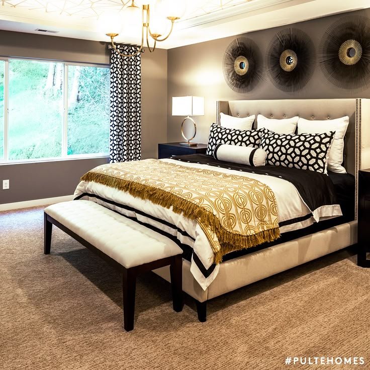 Gold tones paired with black accents creates gothic-chic vibes in ...