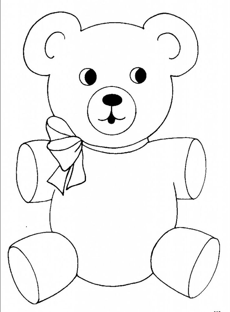 a teddy bear with a bow on its neck