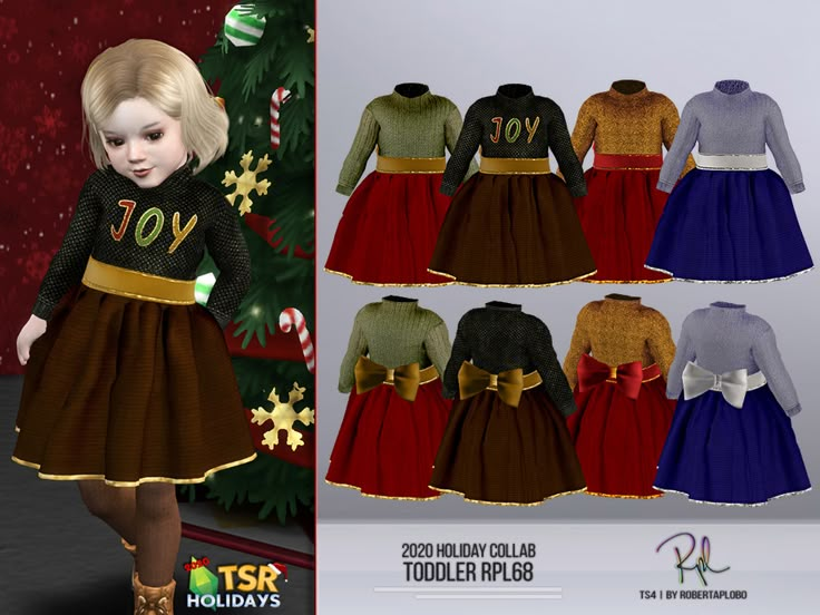 RobertaPLobo's Holiday Wonderland - Toddler Dress RPL68 | Toddler dress ...