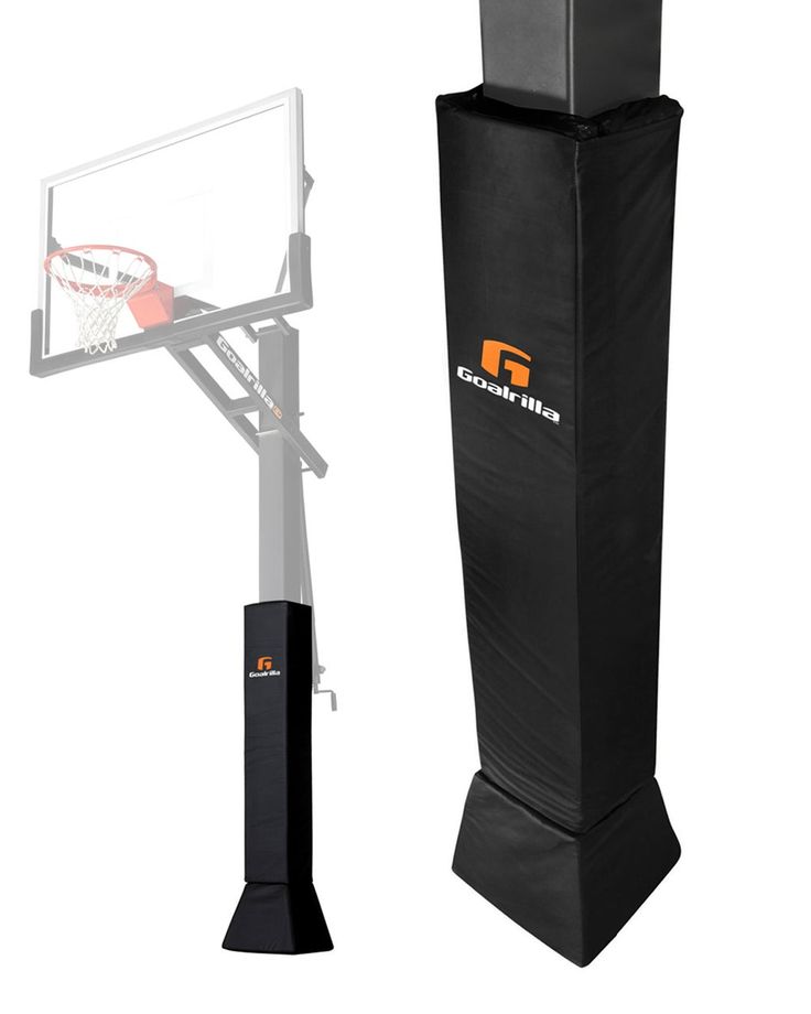 an image of a portable basketball goal set up with the backboard attached to it