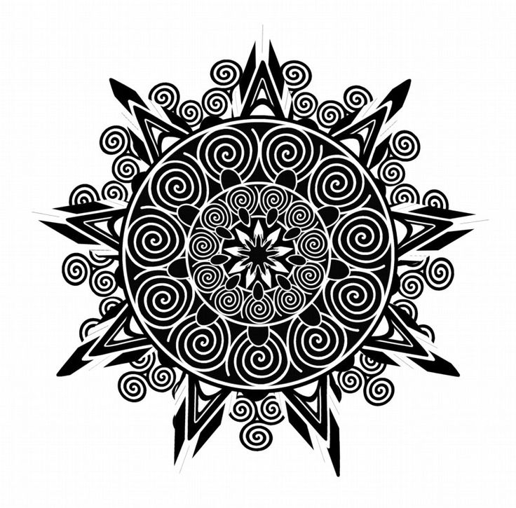 Mandala002 Kevin L Brooks | Geometric art, Art, Geometric