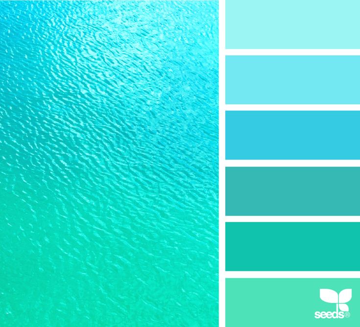 Color Sea Blue colour palette, Bedroom color schemes