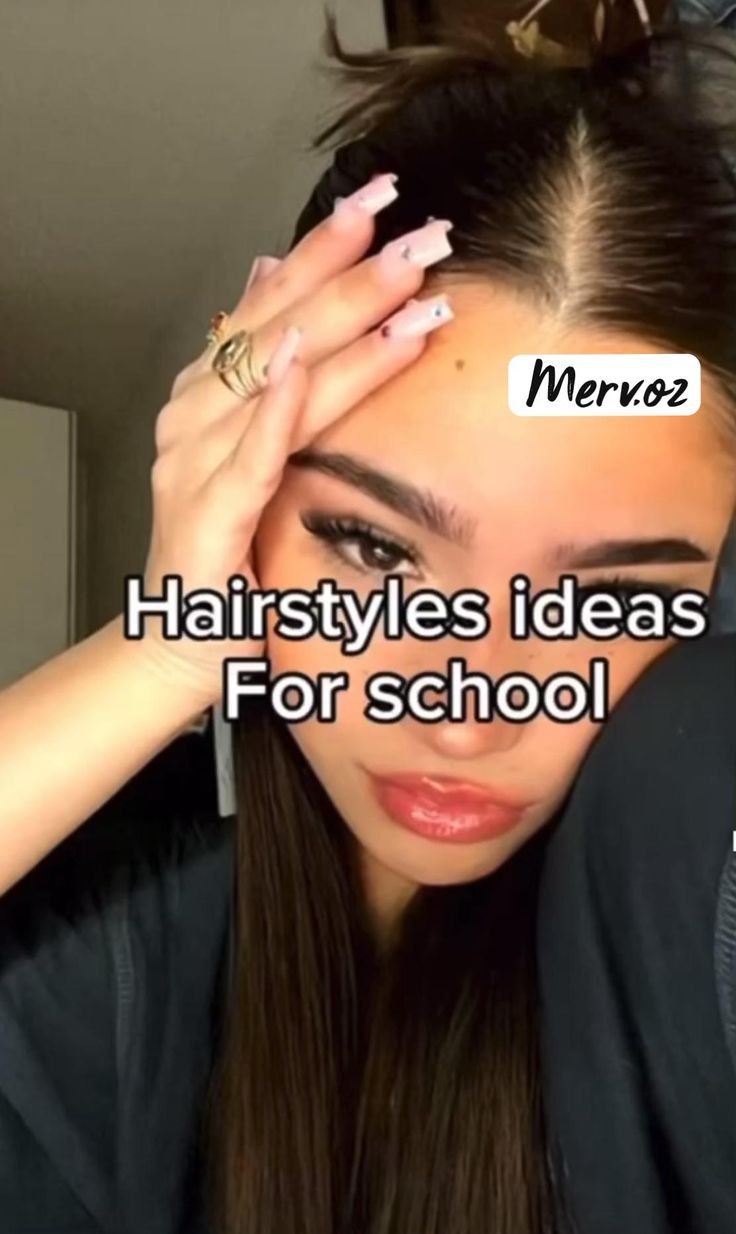 Hairstyle for girls in 2024 | Easy hairstyles, Hair tutorial ...