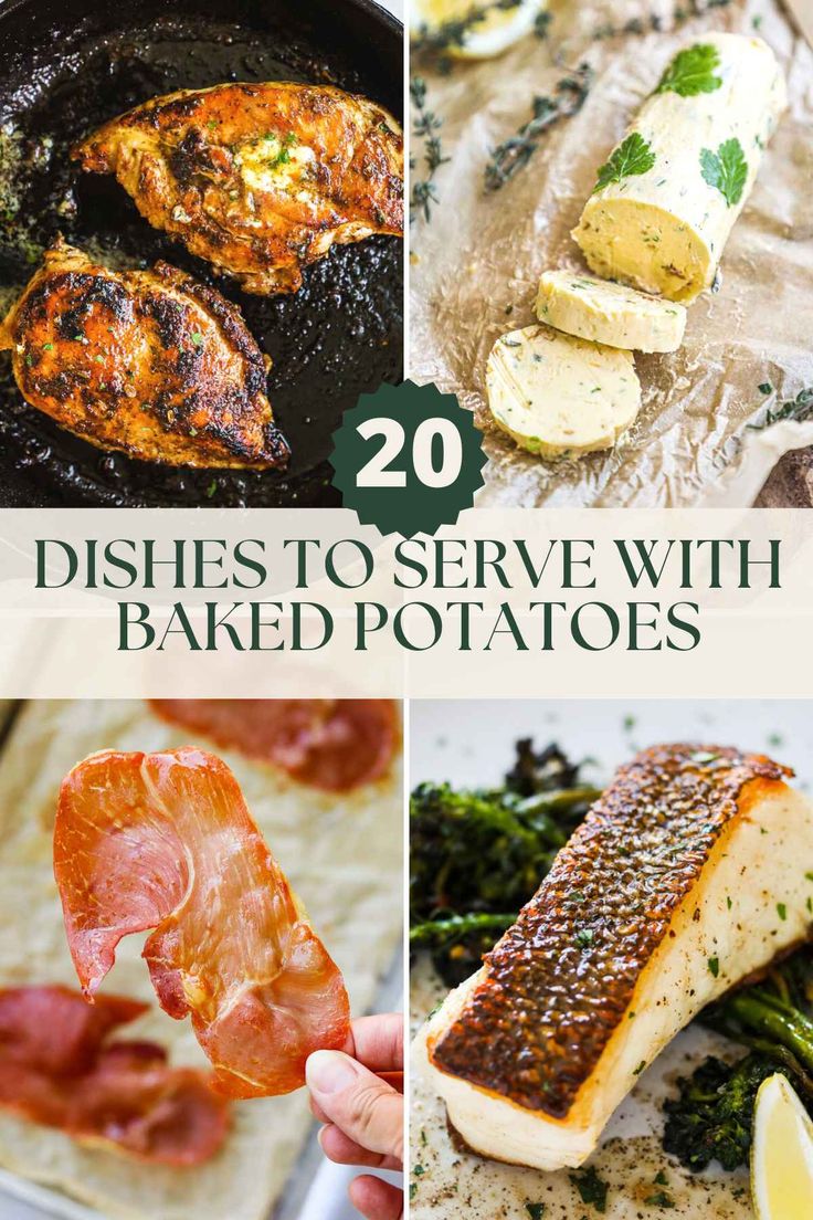 20 dishes to serve with baked potatoes