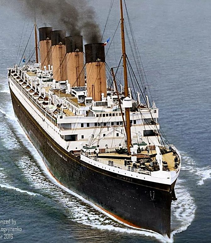 White Star Line the RMS Olympic 1930 | Titanic ship, Rms titanic ...