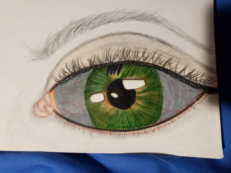 Green eye drawing | Eye drawing, Drawings, Pencil drawings