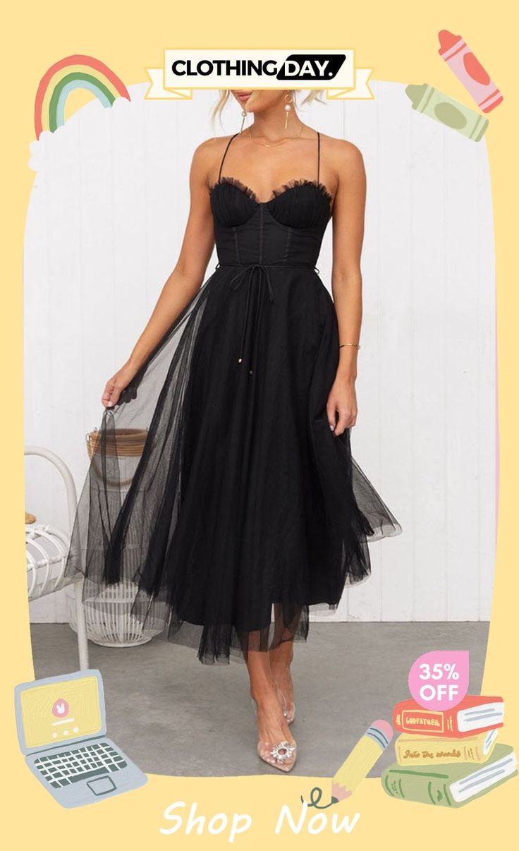 Modern-day Princess Chiffon Suspenders Party Maxi Dress Party Maxi Dress, Tulle Sleeves, Color Pick, Maxi Dress Party, Suspenders, Ankle Length, Party Wear, Fitness Fashion, Collar Styles