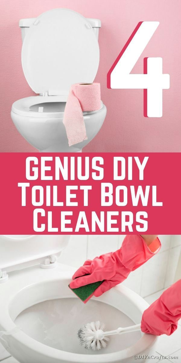 the four genius diy toilet bowl cleaners