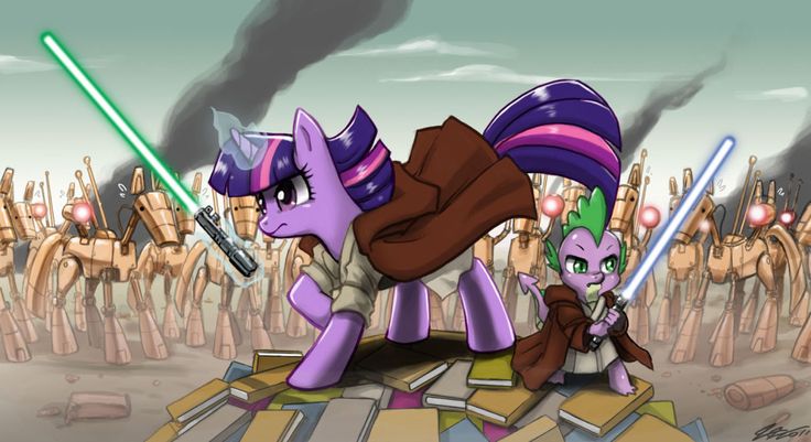 Leaked artwork from the set of J.J. Abrams. Mlp Twilight, Princess Twilight Sparkle, Battle Droid, Mlp Fan Art, Mlp Pony, Mlp My Little Pony, Twilight Sparkle, Equestria Girls, The Force