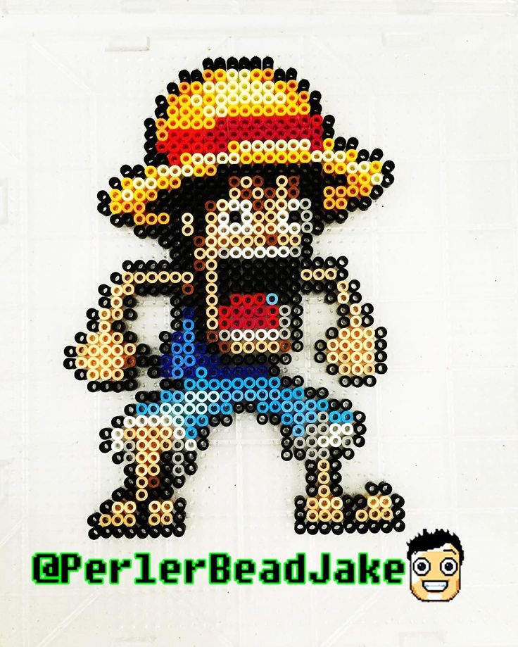 a cross stitch pattern of a person wearing a cowboy hat