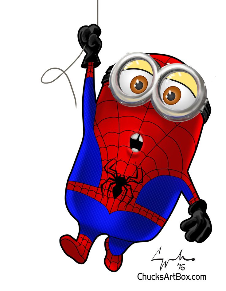 a drawing of a spider man flying through the air with his hands in the air