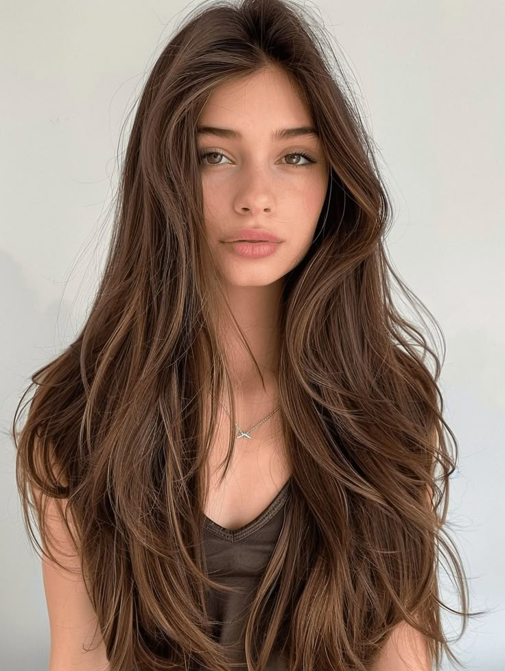 37 Chocolate Brown Hair Color Ideas in 2024 | Long brown hair, Hair ...