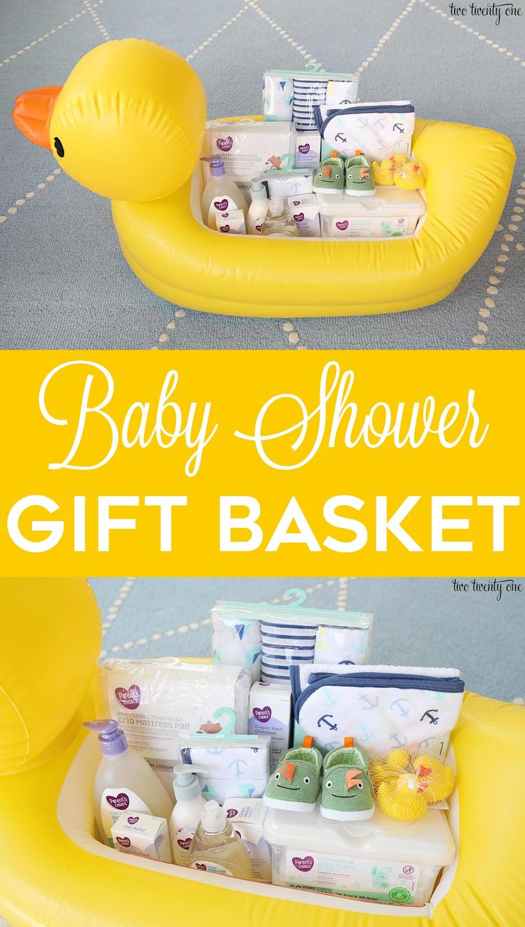 Baby Shower Gift Basket! Great gift idea for new moms! #sponsored # ...