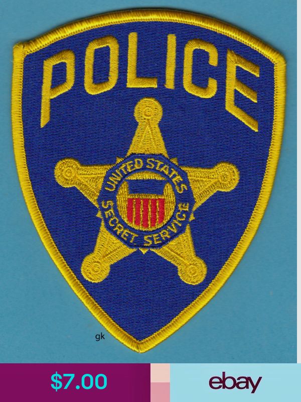 a police badge on a blue background