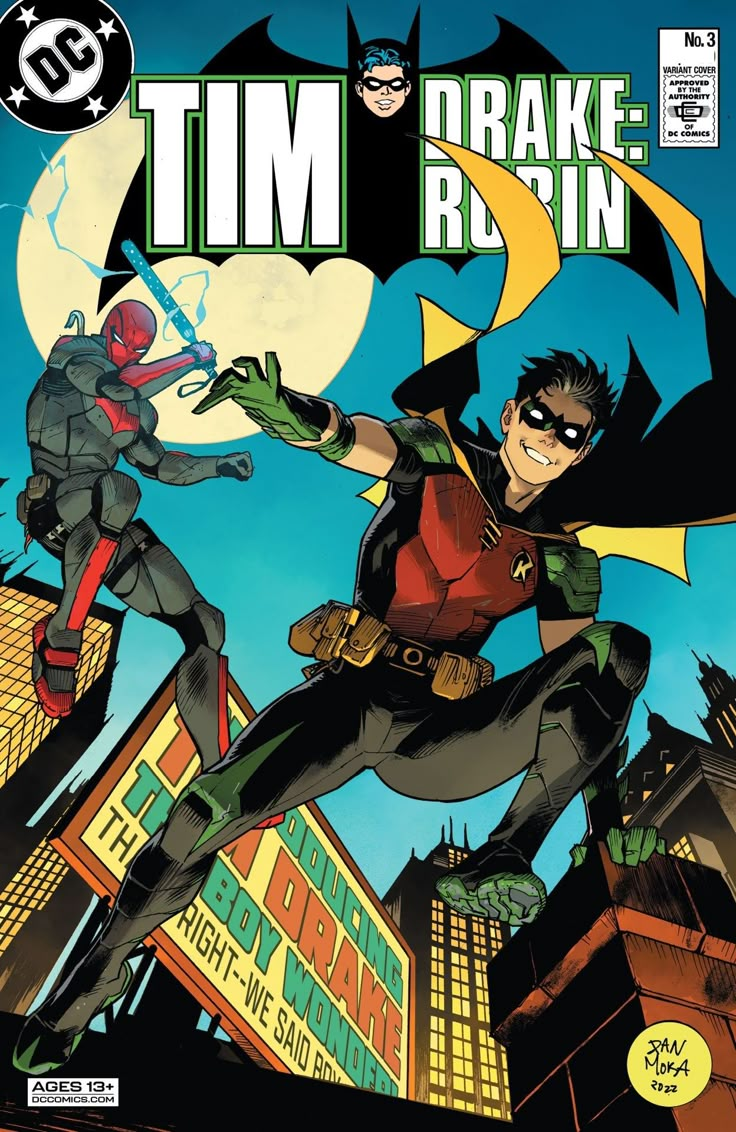 the cover to batman and robin