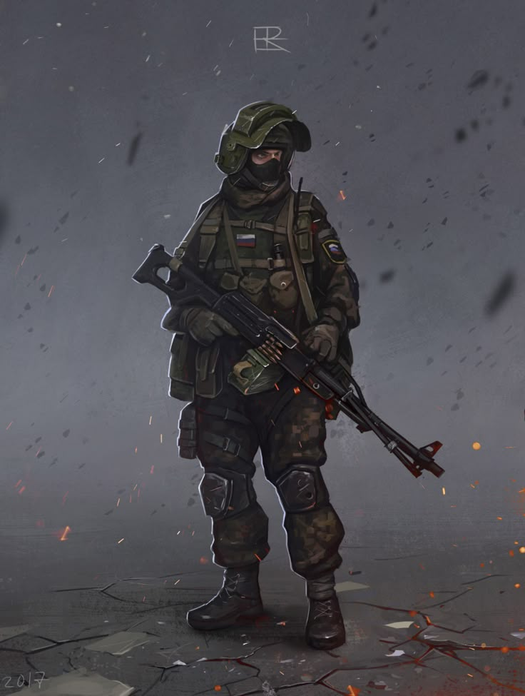 ArtStation - Soldier of the Russian army, Igor Rozovny Soldier Drawing, Military Artwork, Military Gear, Military Art, Cars Clothes, Soldier, Russia, Media, Drawings