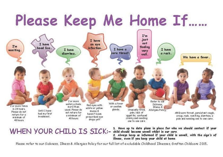 an advertisement for children's toys that says, please keep me home if when your child is sick