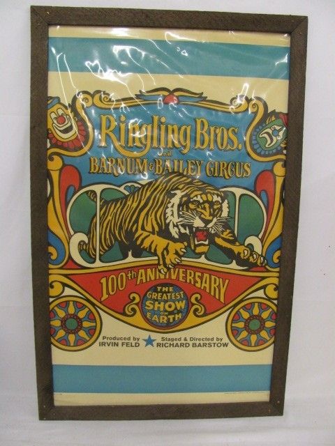 Large Framed Vintage Circus Posters. - shopgoodwill.com | Vintage ...