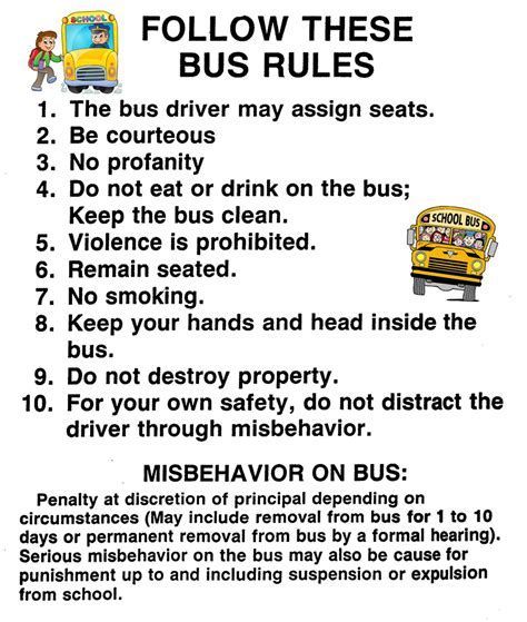 a sign with instructions on how to use the bus