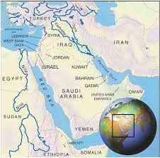 MAPS AND RIVERS - Middle East | Map, My father's world, Middle east