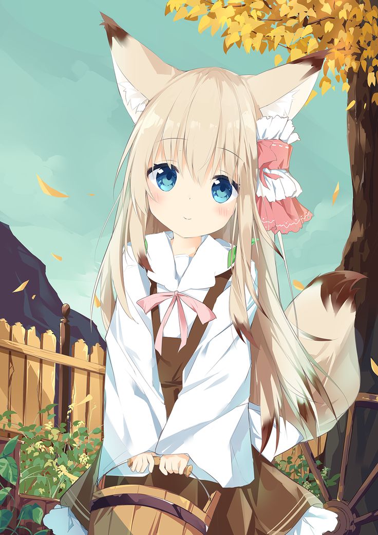 fox girl [original] Art Of Anime, Fox Girl, Upcoming Artists, Shows And Movies, Best Anime, Wolf Girl, Anime Wolf, Anime Pictures, Anime Cat