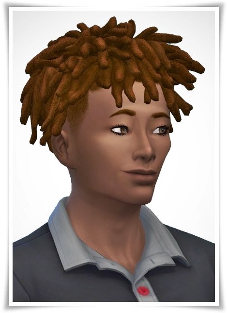 Birksches sims blog: Chad Dreads - Sims 4 Hairs | Dreads, Sims 4 black ...