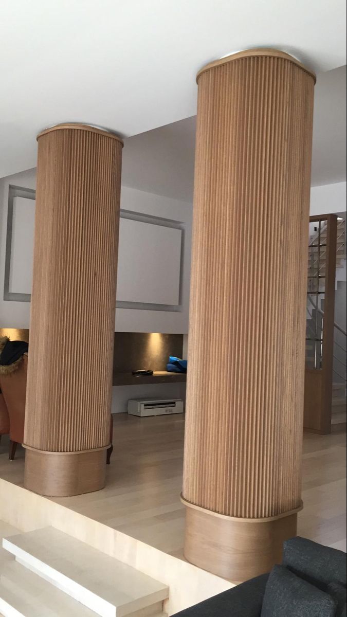 Modern Column Decoration Ideas 2023 | Living Room Column Decorating ...