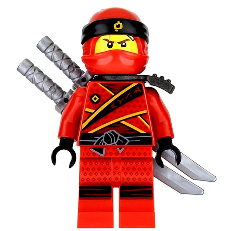 LEGO NINJAGO - FIRE NINJA KAI Minifigure - 70638 split Katana V11# ...