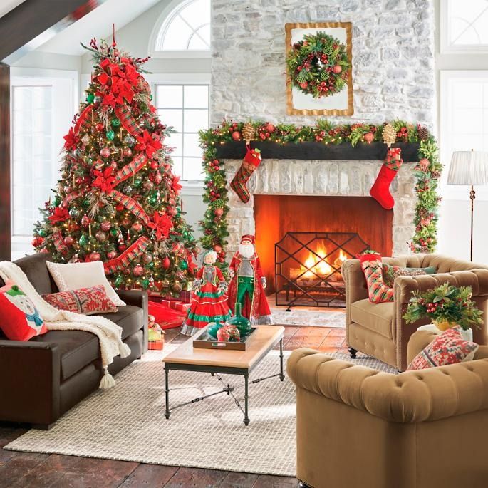 70 Christmas Mantles & Mantel Decor Ideas fresh for 2021 | Christmas ...