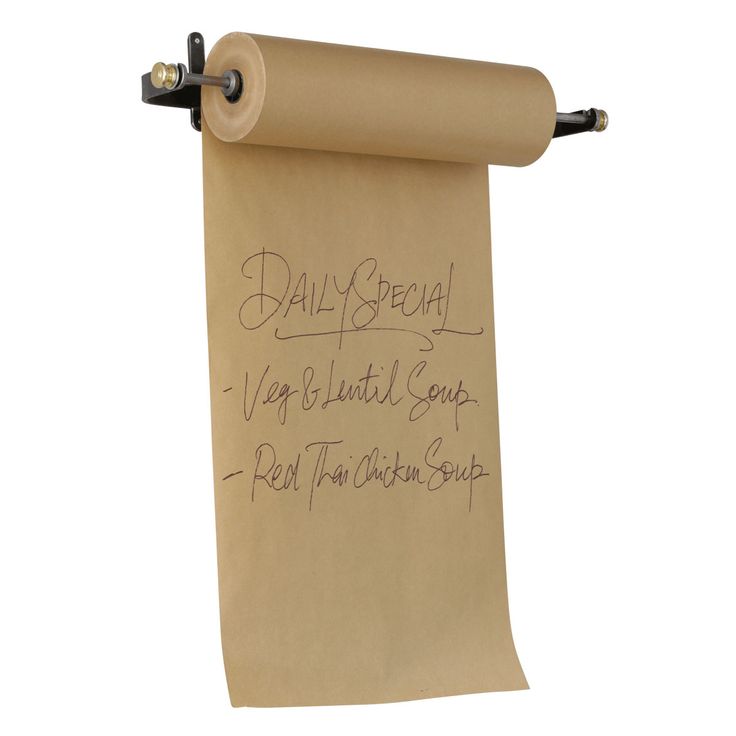 a roll of toilet paper with writing on it