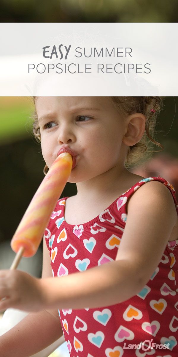 It's just not summer without popsicles, and homemade popsicles are ...