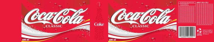 two cans of coca - cola on a red background