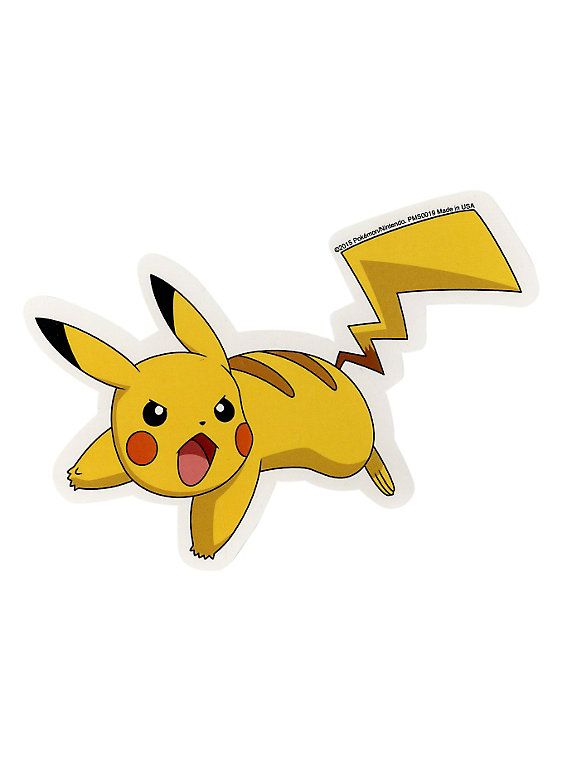 Pokemon Pikachu Fight Sticker | Pikachu, Pikachu art, Pokemon