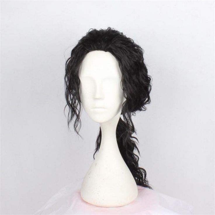 Michael Jackson Wig Black Long Wig Party Cosplay Costume Prop Cruela Wig, Michael Jackson Party, Extreme Cosplay Wigs, Black Gothic Wig, Cosplay Wigs White, Black Curly Wig, 40 Inch Cosplay Wig Black, Anime Wigs, Wig Party