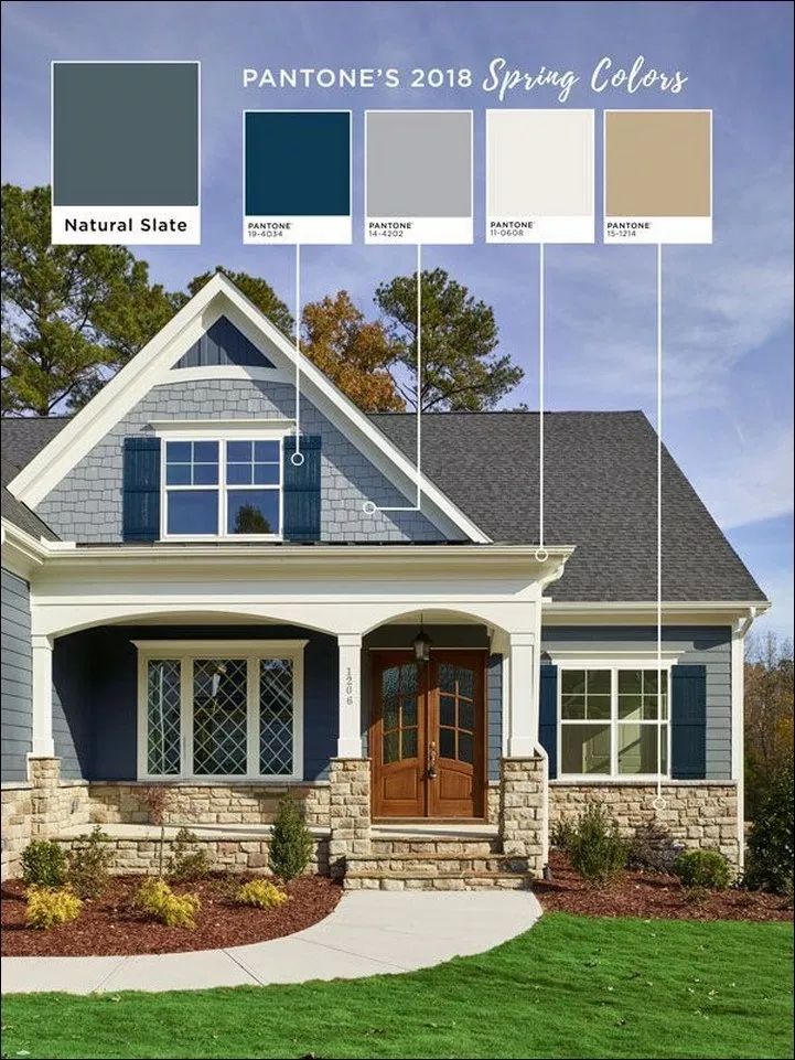 ☛50+ How to Choose the Right Exterior Paint Colors to Make Your ...