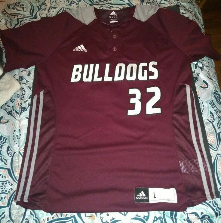 Adidas Mississippi State Bulldogs #32 Baseball Jersey Men's Size Large NWT #adidas Baseball Jersey Men, Mississippi State Bulldogs, Mississippi State, Baseball Softball, Baseball Jersey, Baseball Jerseys, Mississippi, Fun Sports, Bulldog