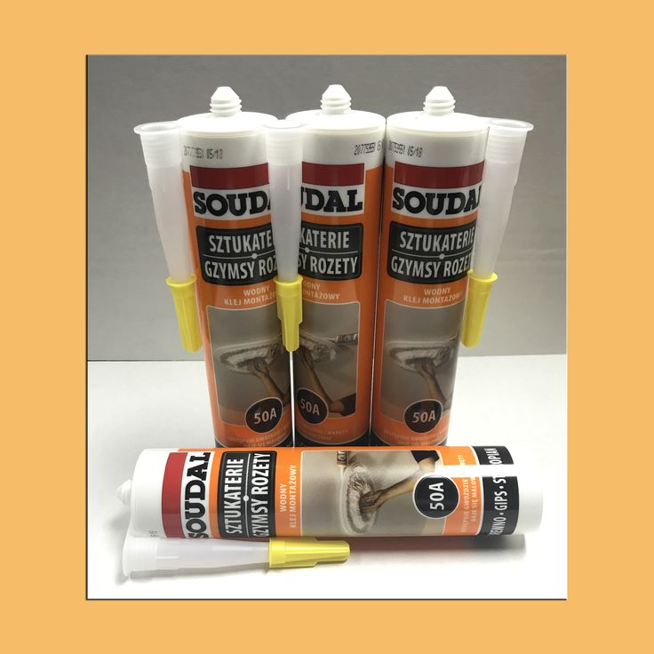 four tubes of glue sitting next to each other