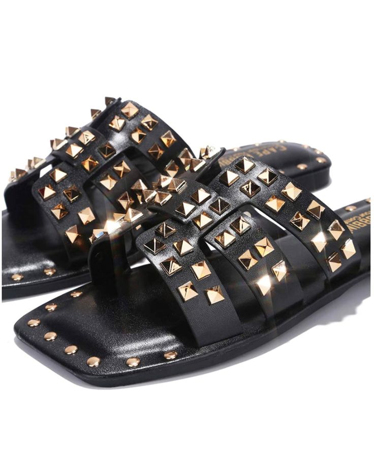 Kharminita Sandal – House Of Fiyah Trendy Sandals With Buckle Closure For Beach Season, Trendy Buckle Closure Sandals For Beach Season, Trendy Adjustable Sandals For Day Out, Summer Open Toe Sandals With Spikes, Summer Spiked Open Toe Sandals, Spring Festival Sandals With Buckle Closure, Spring Party Sandals With Spikes, Summer Party Slide Sandals, Black Sandals For Summer Day Out