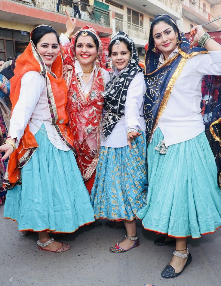 Traditional dress of women in Haryana